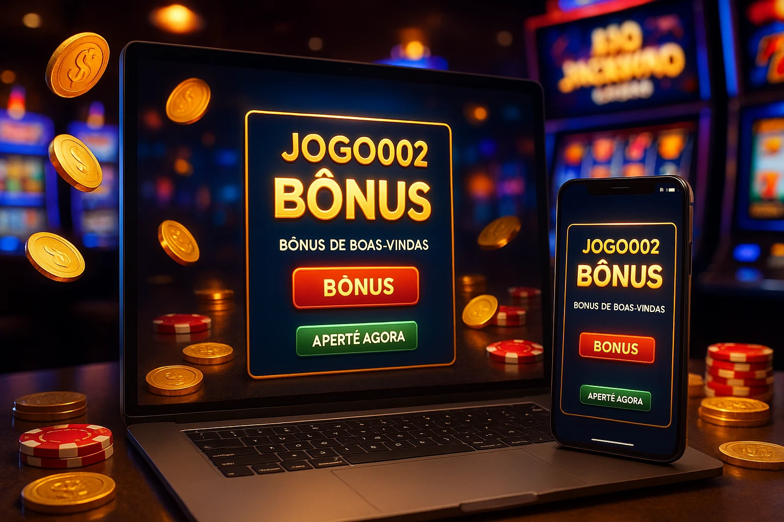 O bônus promocional JOGO002 é uma ótima maneira de começar sua aventura