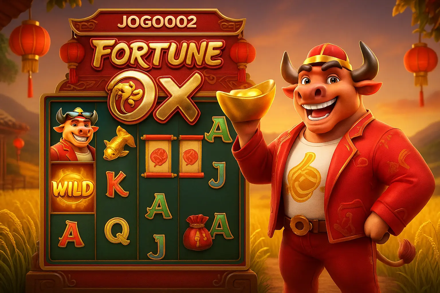 Fortune Ox no JOGO002 - Aposte Agora e Reivindique Seus Ganhos