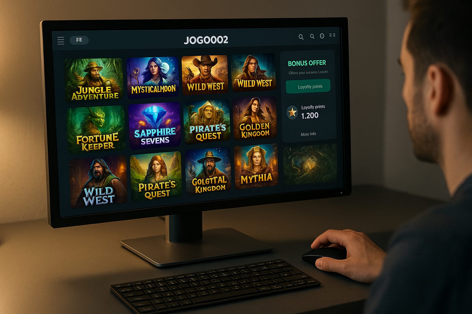 Jogos de Slot no Casino Online JOGO002
