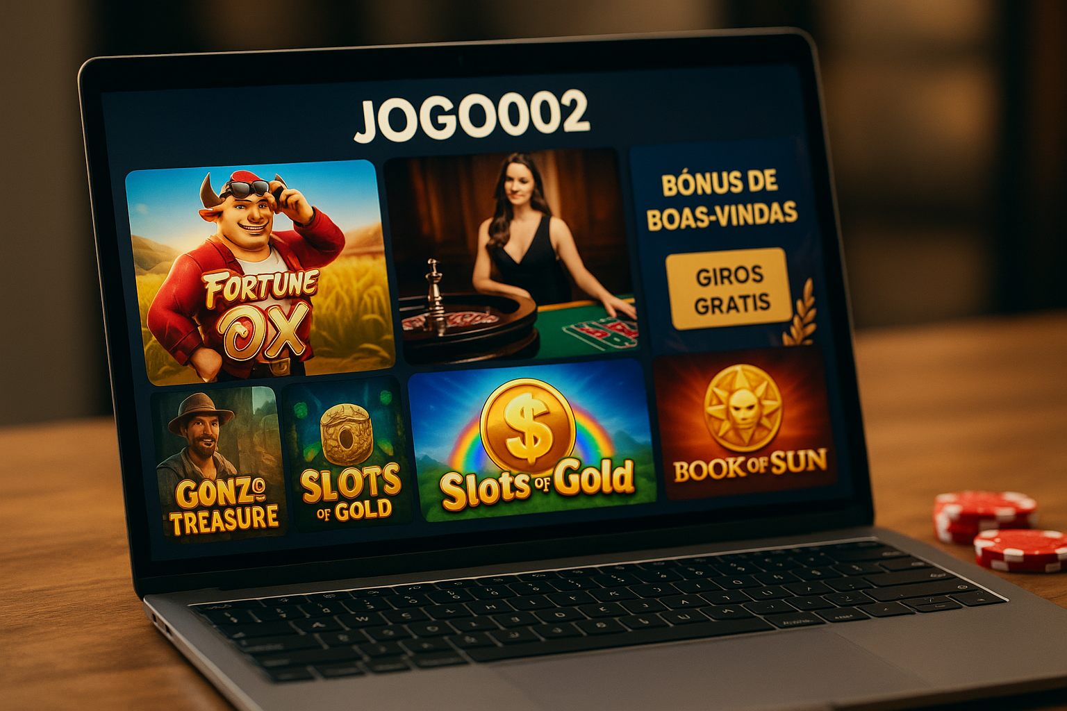 Jogos de cassino online JOGO002