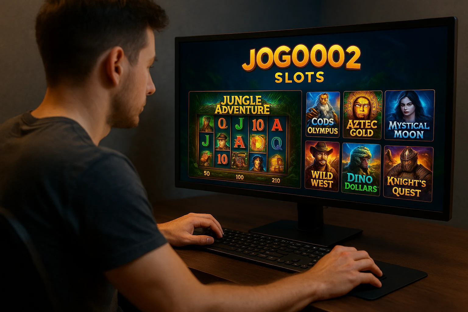 Explore o mundo das slot machines no JOGO002 Casino